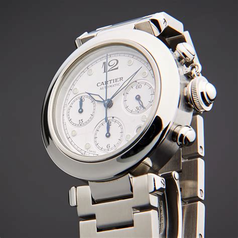 cartier chrono watch|cartier pasha c chronograph.